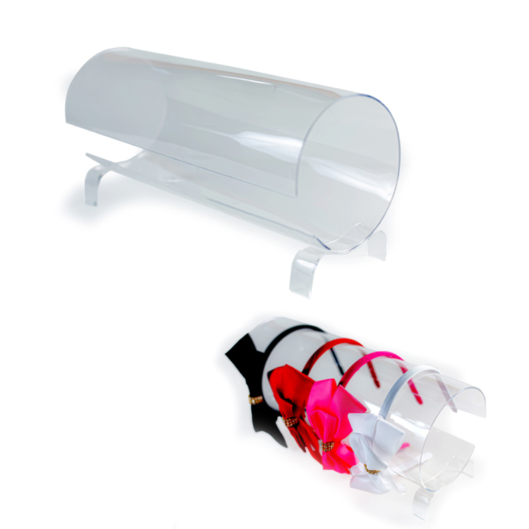 Expositor Para Tiara 29cm Acrílico Cristal 1