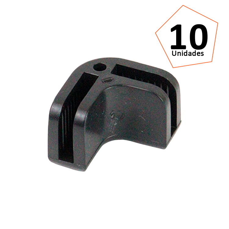 Conectivo 1/8 A Preto - 10 Unidades 1