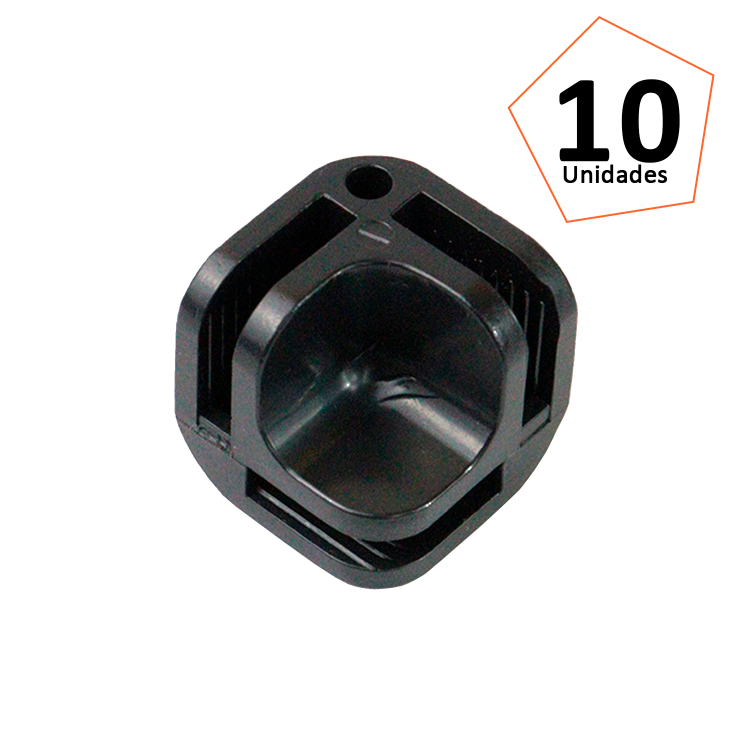 Conectivo Reforço L Preto - 10 Unidades 1