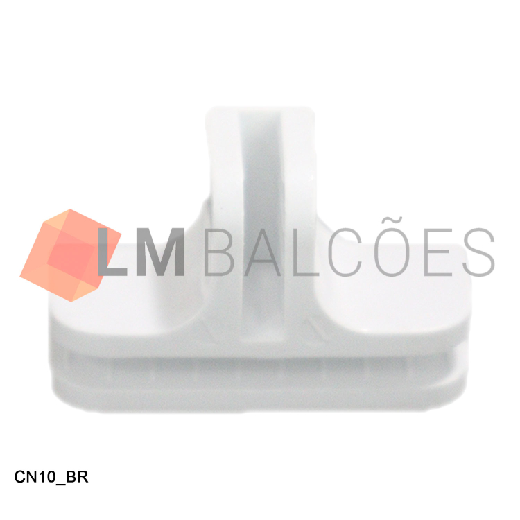 Conectivo T Vazado - Branco 1