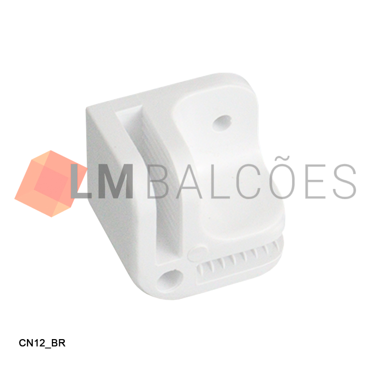 Conectivo 1/8 F c/ Furo - Branco 1