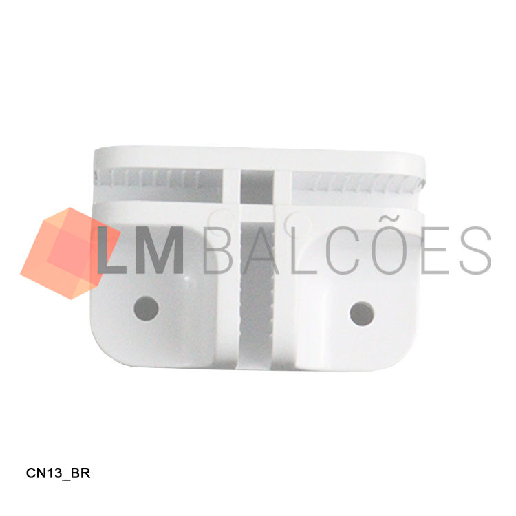 Conectivo 1/4 F c/ Furo - Branco 1