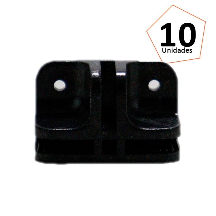 Conectivo 1/4 F C/Furo Preto - 10 Unidades 1