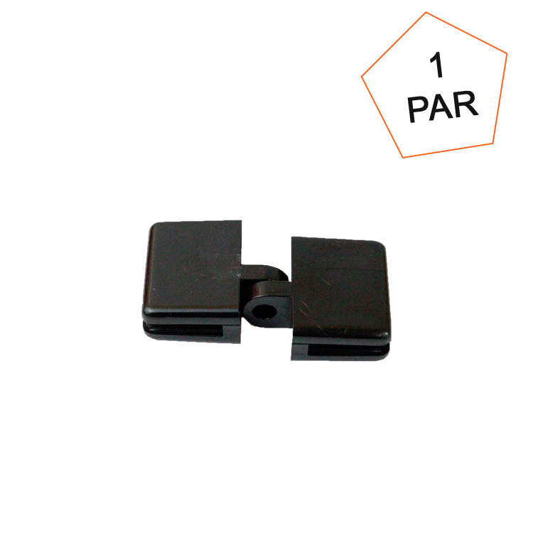 Conectivo Porta Cadeado Preto - 1 PAR 1