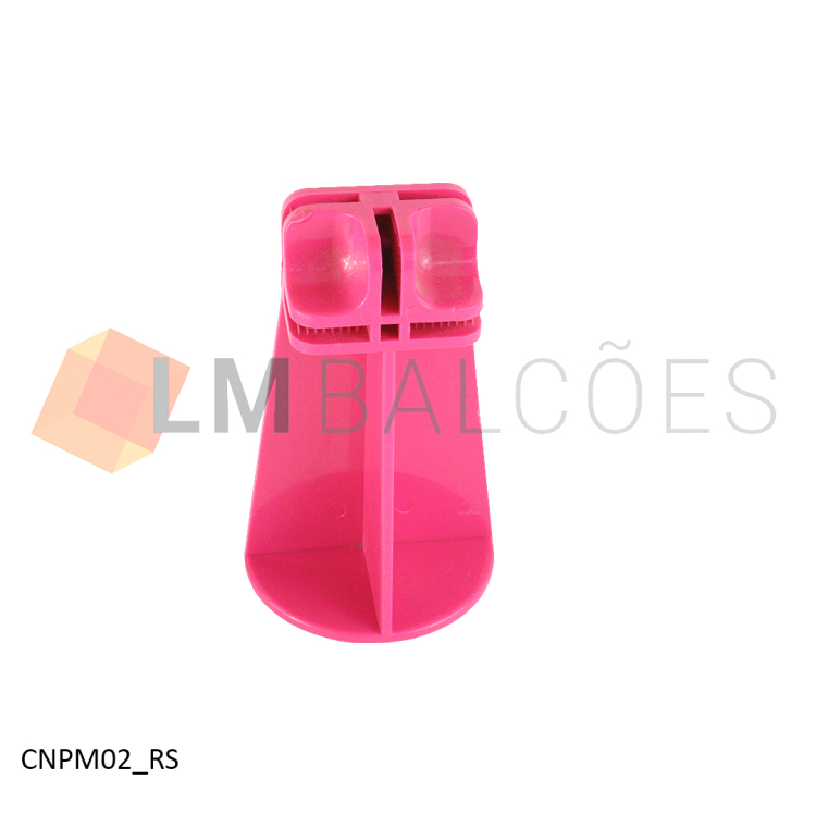 Pé Conectivo Meio 1/4 F (10cm) - Rosa 1