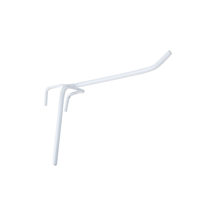 Gancho Branco 10cm Para Tela Biombo - 25 Unidades