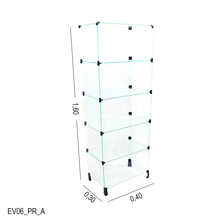 Estante 0,40 X 1,60 X 0,30 1