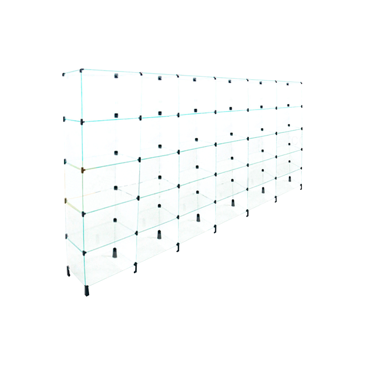 Estante de Vidro 2,40 x 1,60 x 0,30 - MOD 40 1
