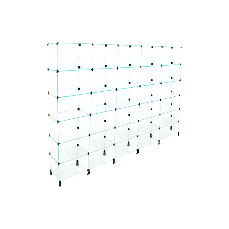 Estante de Vidro- 2,50 x 1,90 x 0,40 1