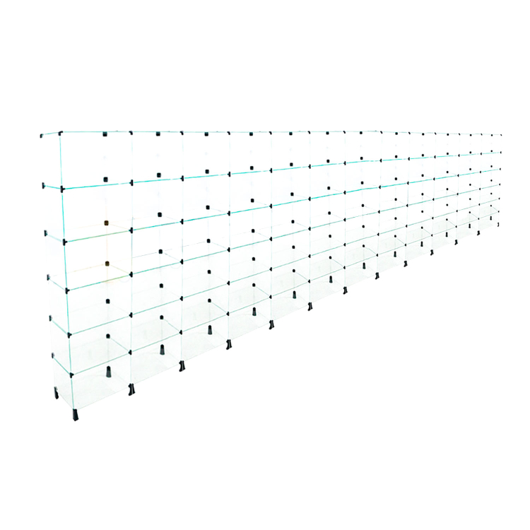 Estante de Vidro - 4,80 x 1,90 x 0,40 1