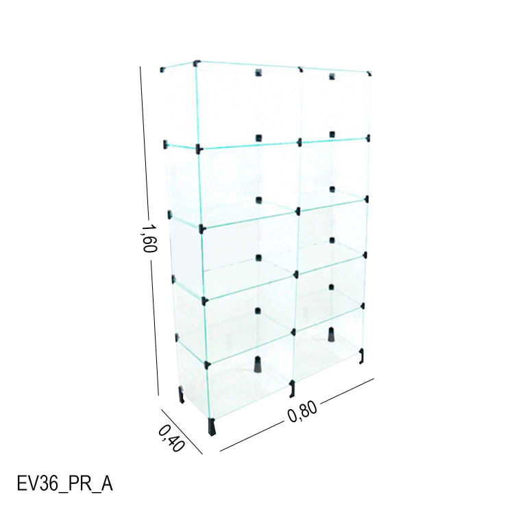 Estante 0,80 X 1,60 X 0,40 1