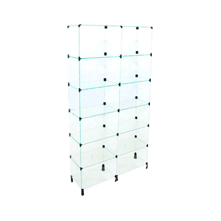 Estante de Vidro - 0,80 x 1,90 x 0,40 1