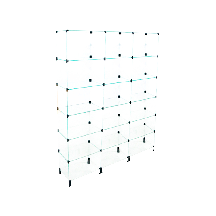 Estante de Vidro - 1,20 x 1,90 x 0,40 1