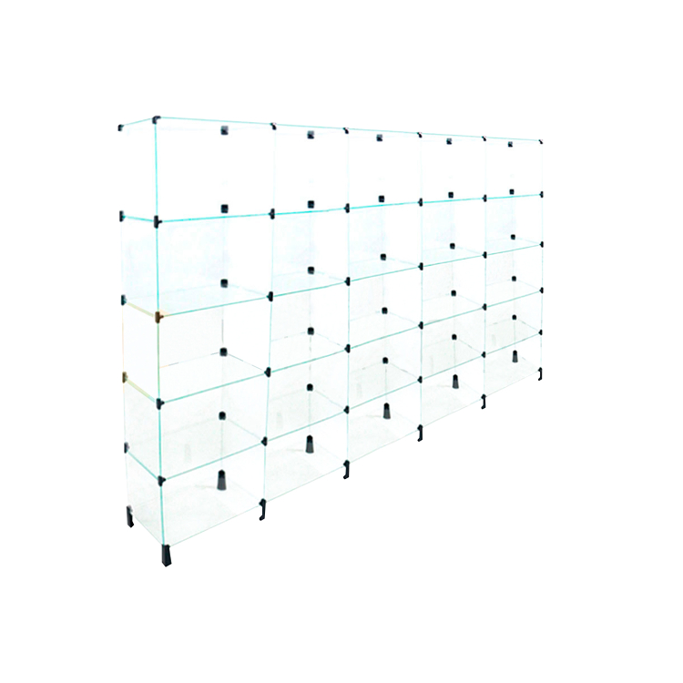 Estante de Vidro 2,00 x 1,60 x 0,30 - MOD 40 1