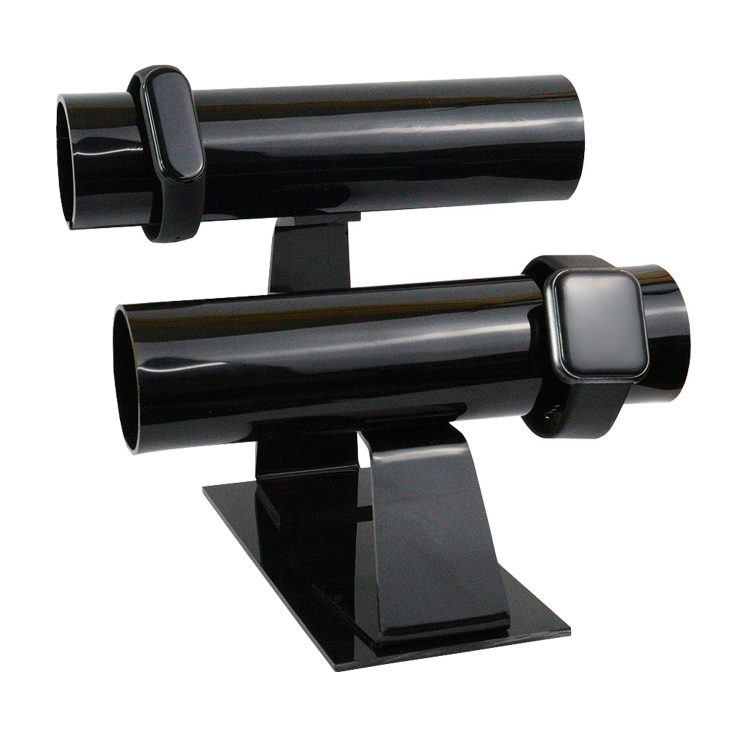 Expositor de Porta Pulseira ou Relógio Duplo - Preto 1