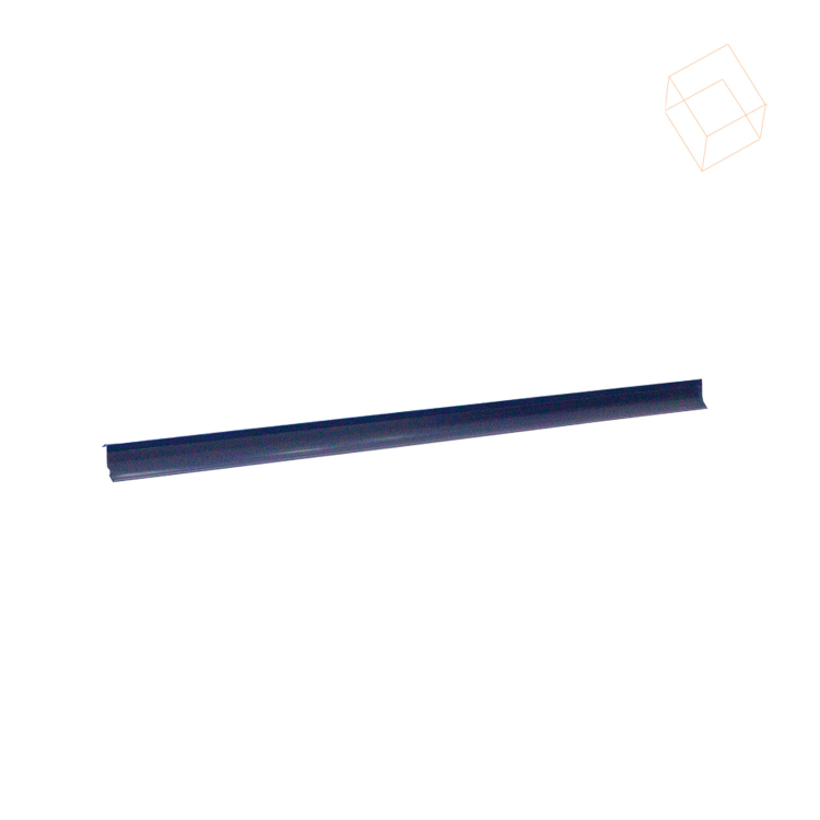 Porta Etiqueta de Bandeja p/ Gôndola SA 98cm - Azul
