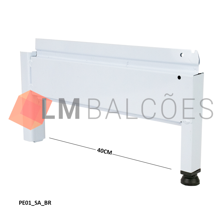 PE DE ENCAIXE NEW PLUS 40CM BRANCO 1