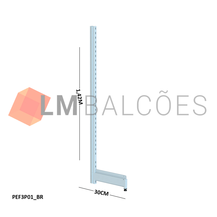 PE GOND FLEX 30 PAREDE LX 0,30X1,42  BRANCO 1