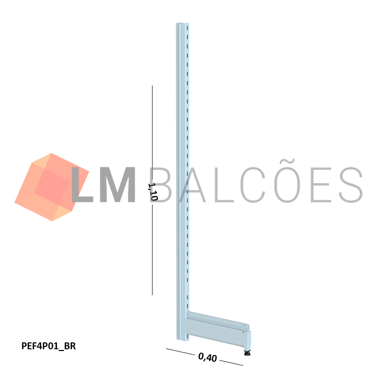 PE GOND FLEX 40 PAREDE LX 0,40 X 1,10 F40 BRANCO 1