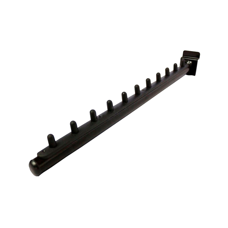 Suporte RT Inclinado c/ Acabamento p/ Painel - Preto