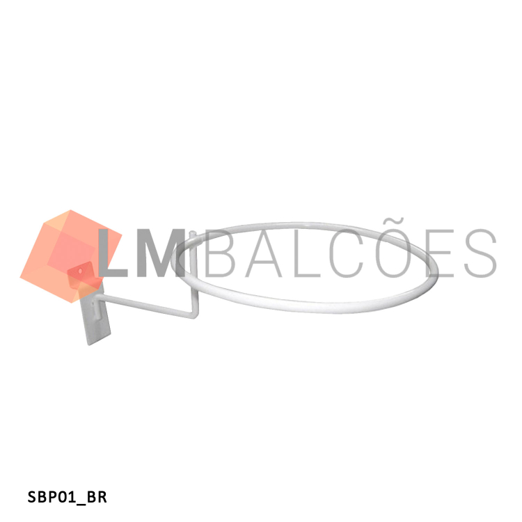 Suporte de Bola p/ Painel - Branco 1