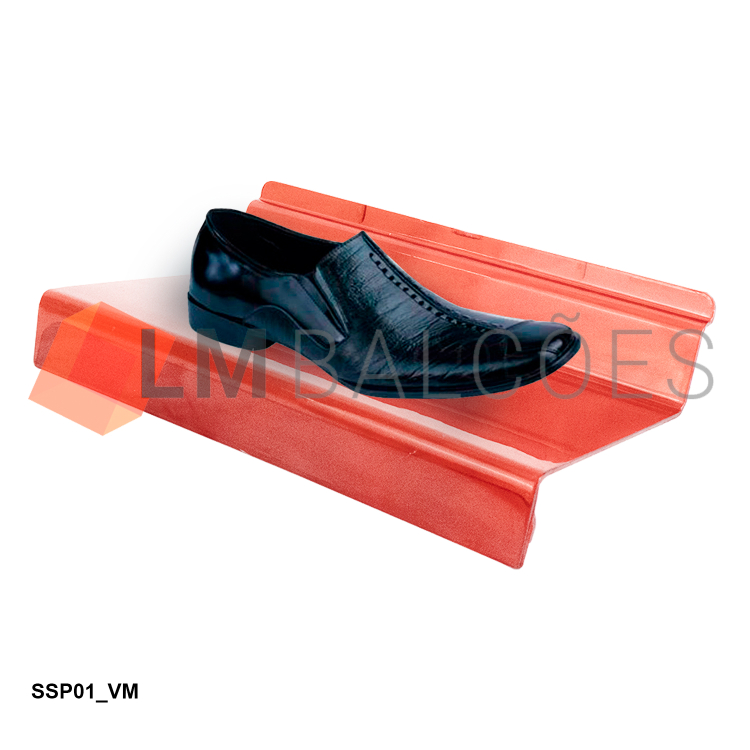 Suporte de Sapato p/ Painel - Vermelho 1