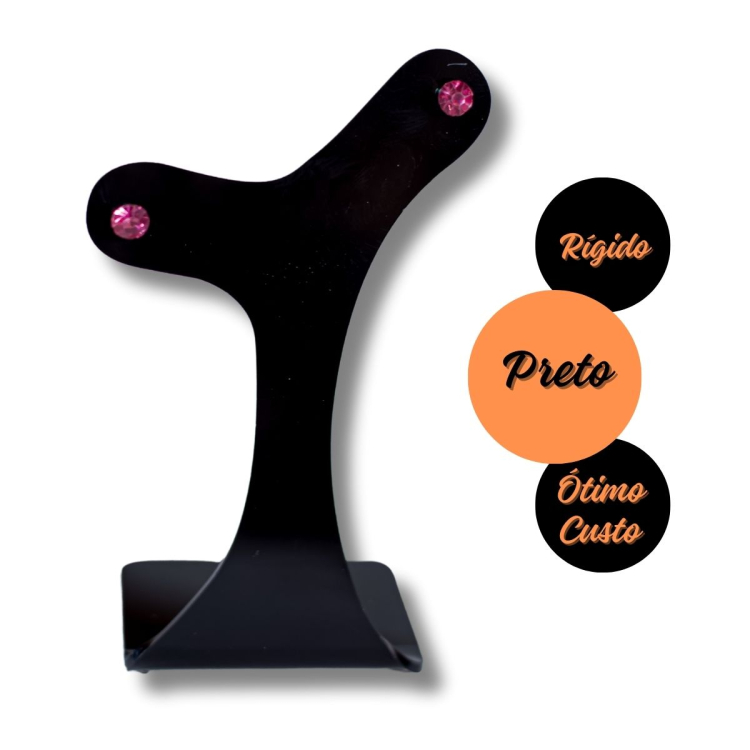 Expositor de Brinco Peixinho Pequeno - Preto